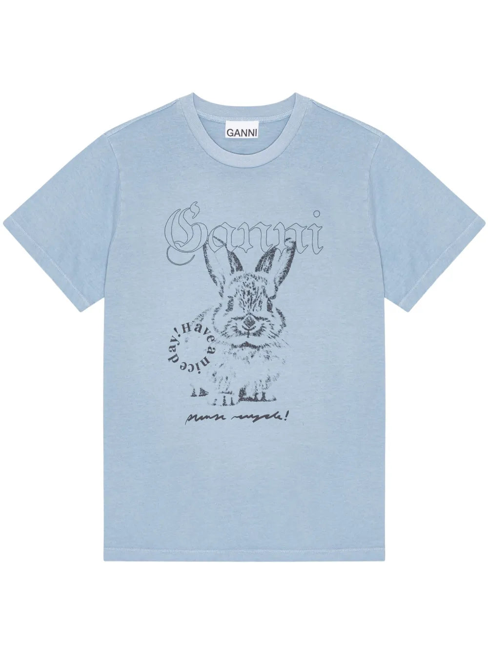 Bunny-Print T-Shirt
