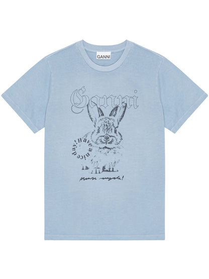 Bunny-Print T-Shirt