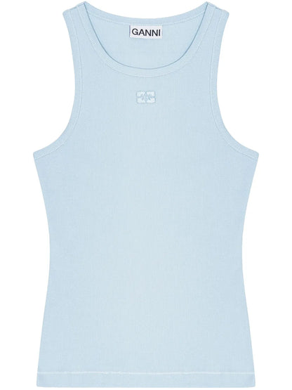 Logo-Embroidered Tank Top