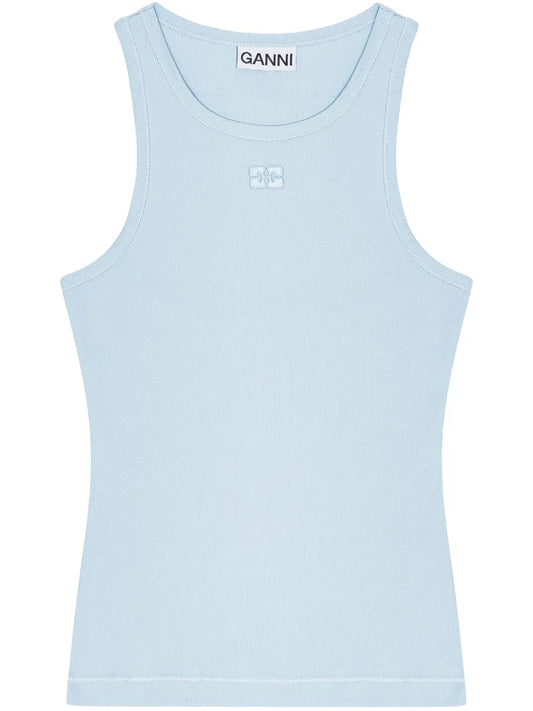 Logo-Embroidered Tank Top