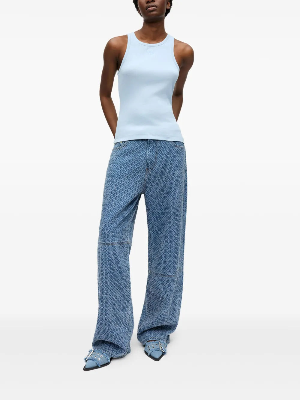 Logo-Embroidered Tank Top