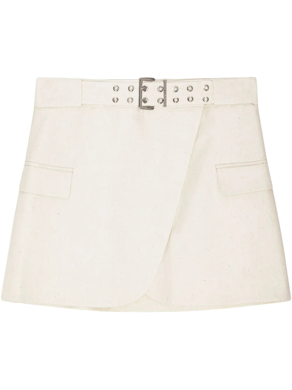 Belted Mini Skirt