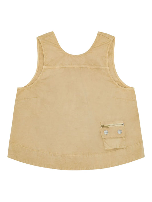 Sleeveless Cotton Top