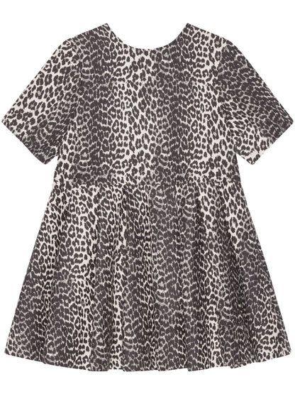 Leopard-Print Minidress