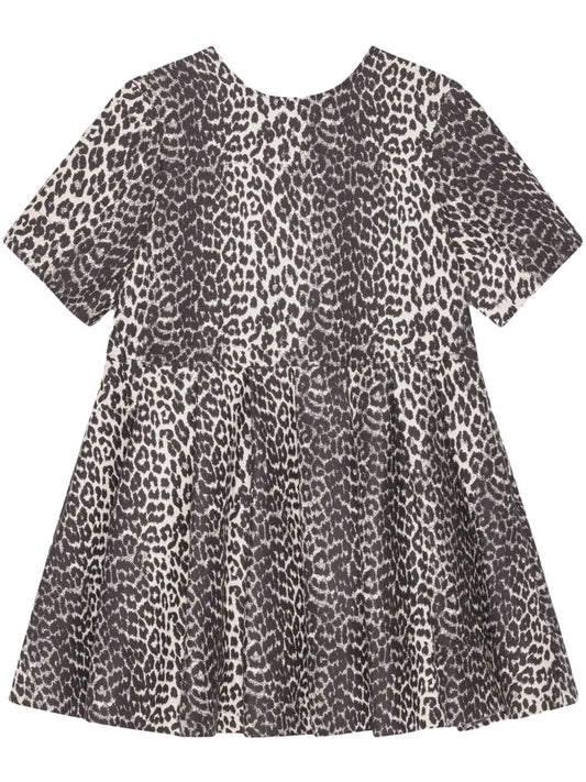 Leopard-Print Minidress