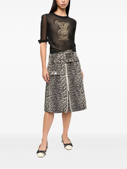 Logo-Jacquard T-Shirt