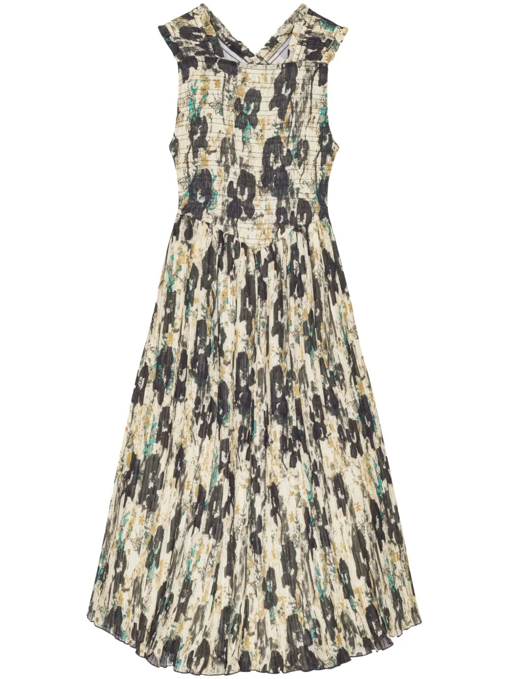 Floral-Print Dress