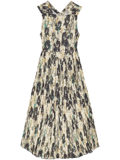 Floral-Print Dress