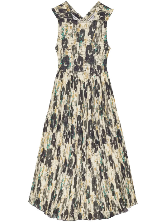 Floral-Print Dress
