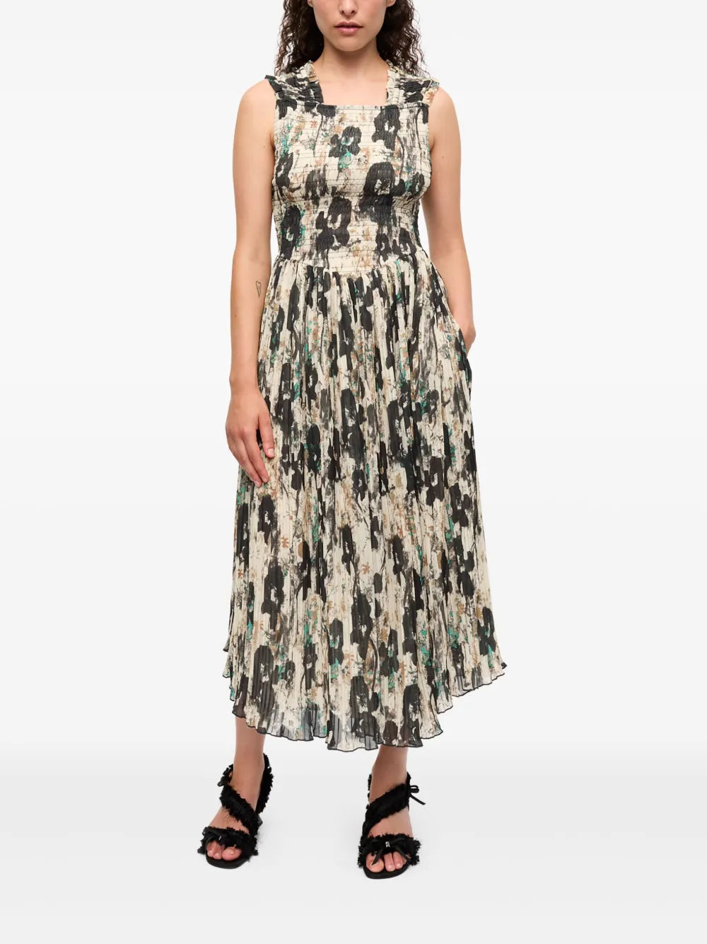 Floral-Print Dress
