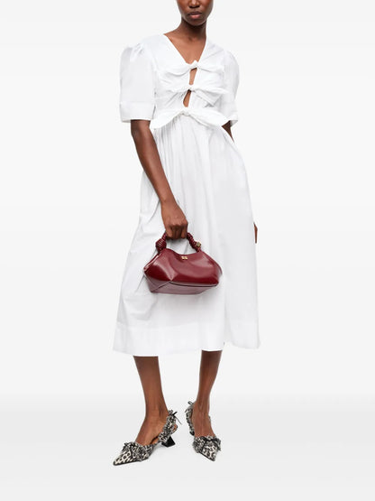 Bow-Detailing Dress