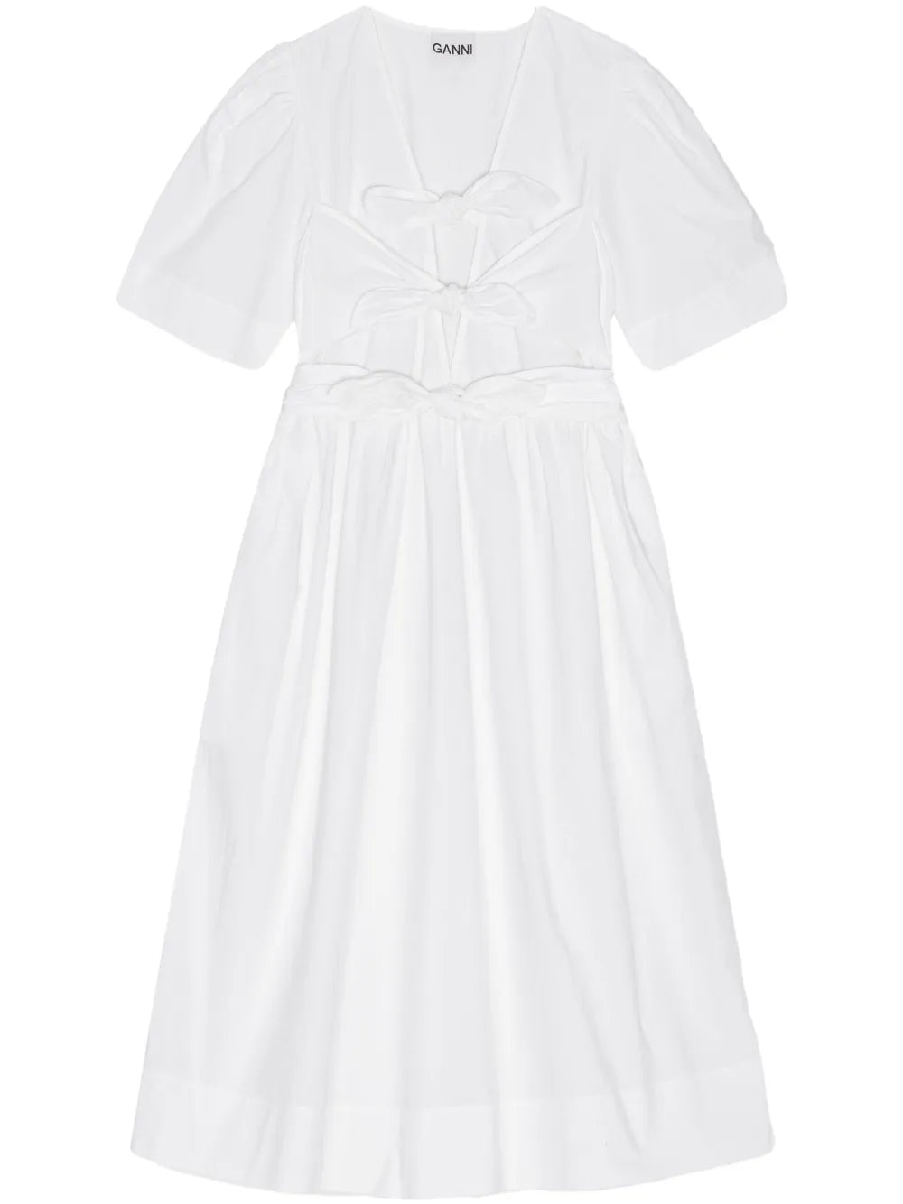 Bow-Detailing Dress