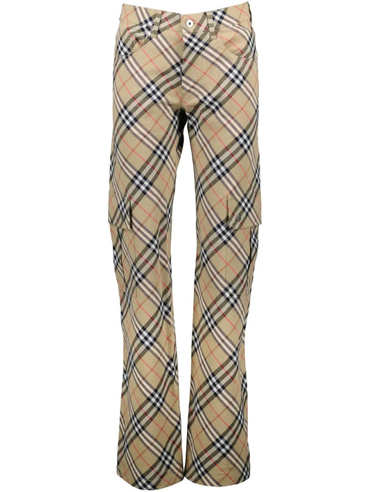 Checked Trousers