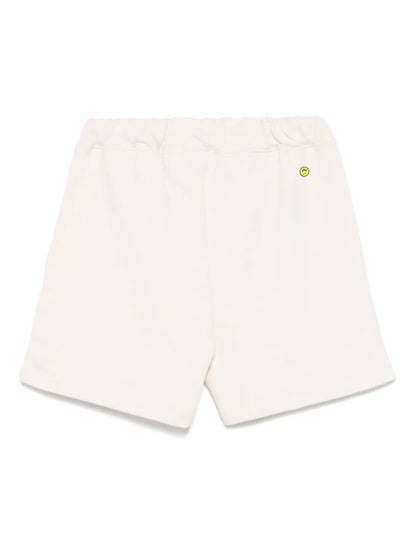 Number-Print Track Shorts