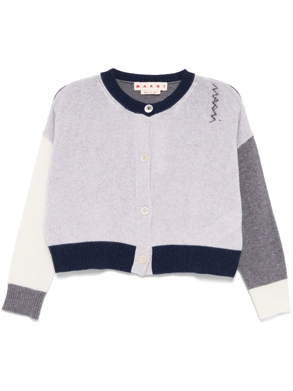 Colour-Block Cardigan