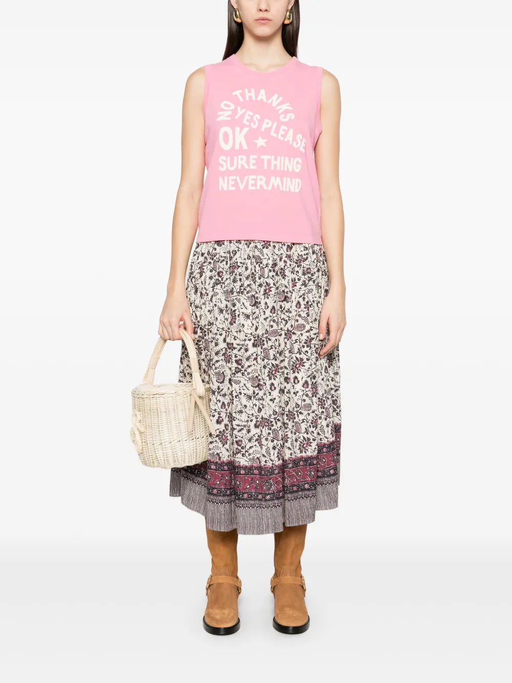The Strong And Silent Type Tank Top