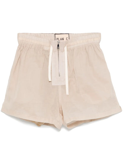 Cotton Organza Shorts