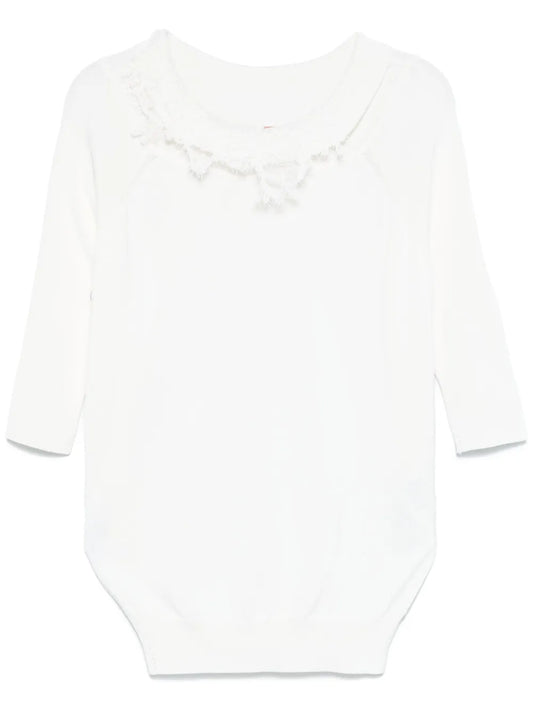 Embroidered Sweater
