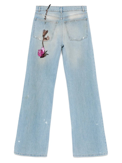 His Last Rose Jeans