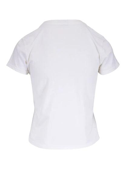Slogan-Embellished T-Shirt