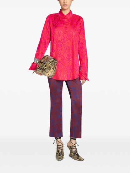Baroque-Motif Shirt