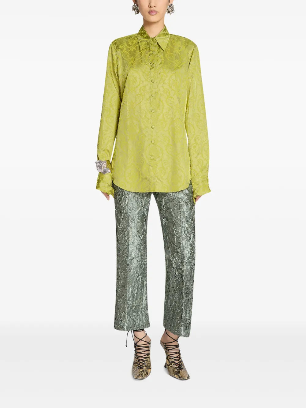 Baroque-Motif Shirt