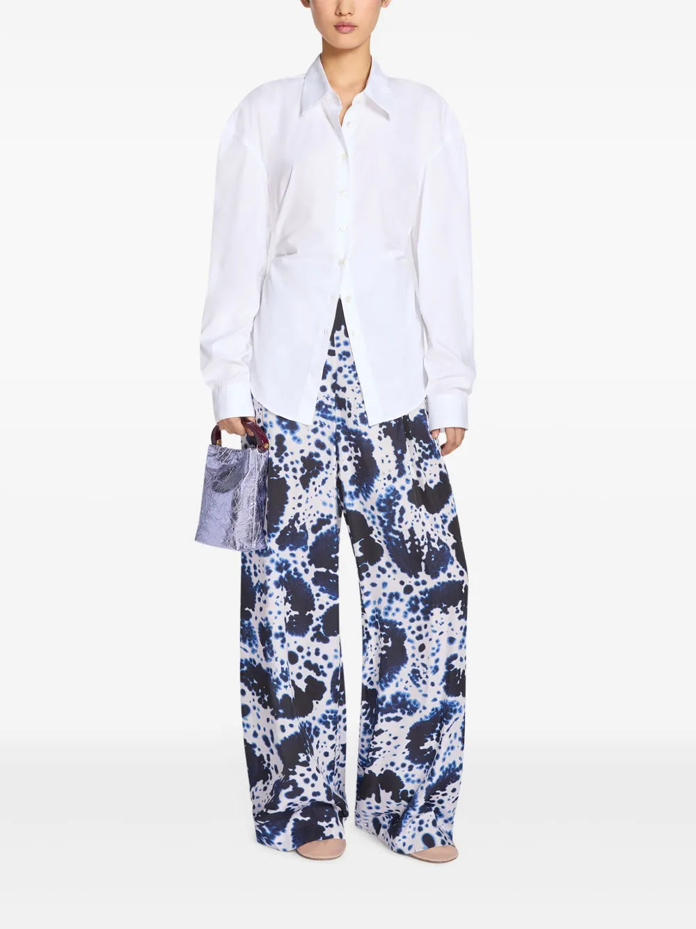 Tailored Belted Shirt