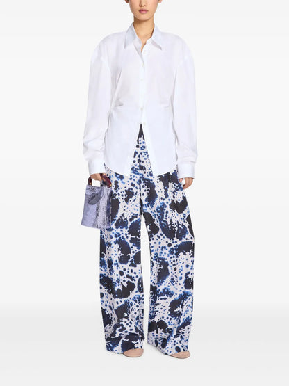 Tailored Belted Shirt