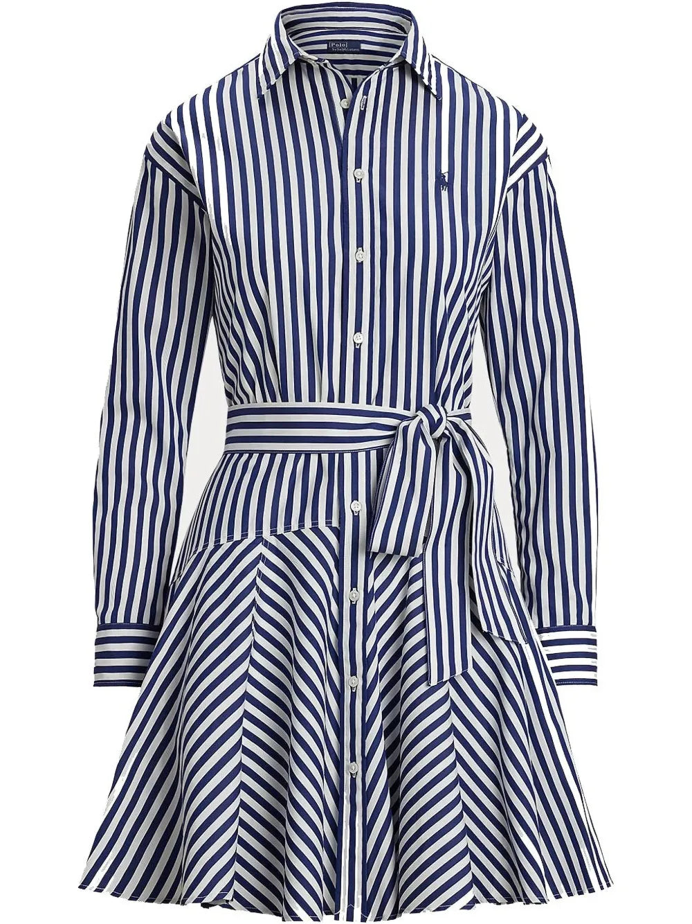 Striped Panelled Mini Dress
