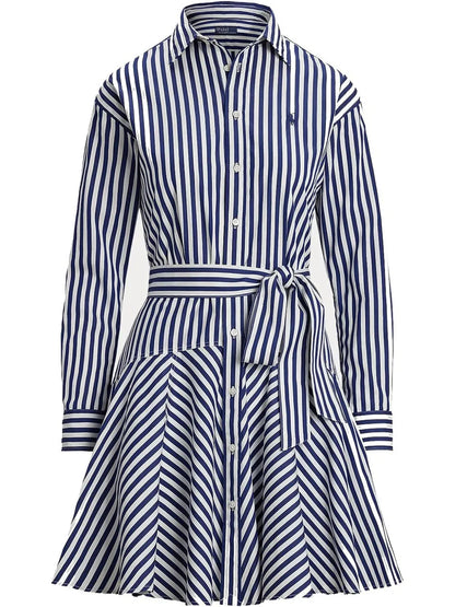 Striped Panelled Mini Dress