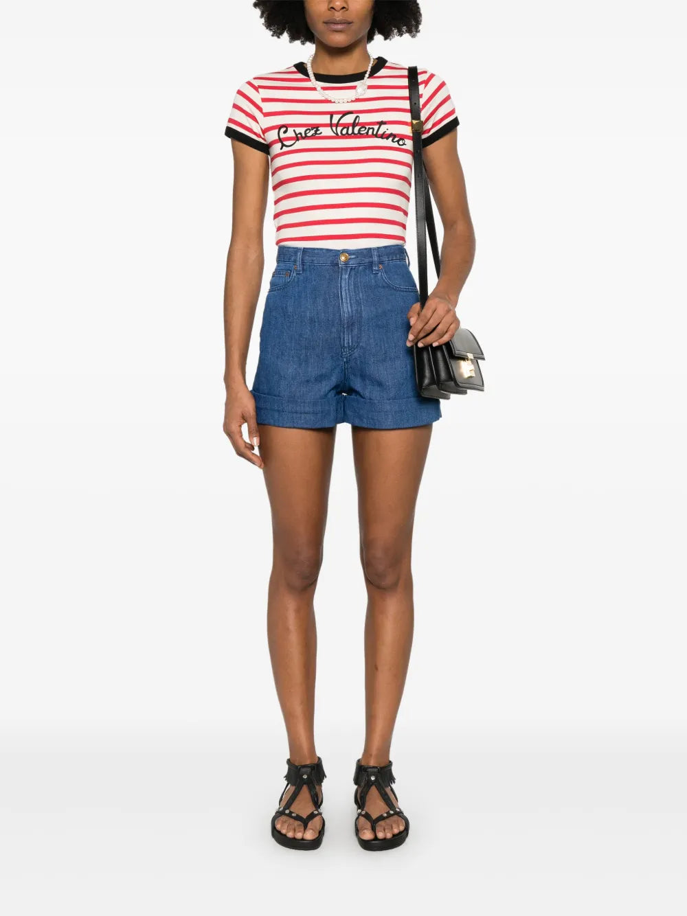 Lightweight Denim Shorts