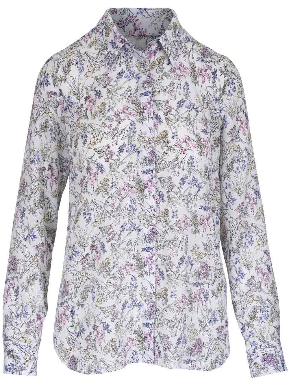 Floral-Print Shirt