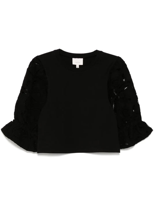 Embroidered Paisley Top