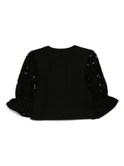 Embroidered Paisley Top