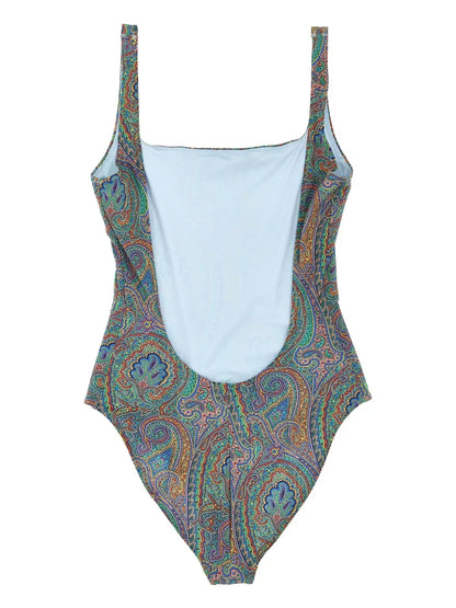 Paisley One-Piece Swimsuit