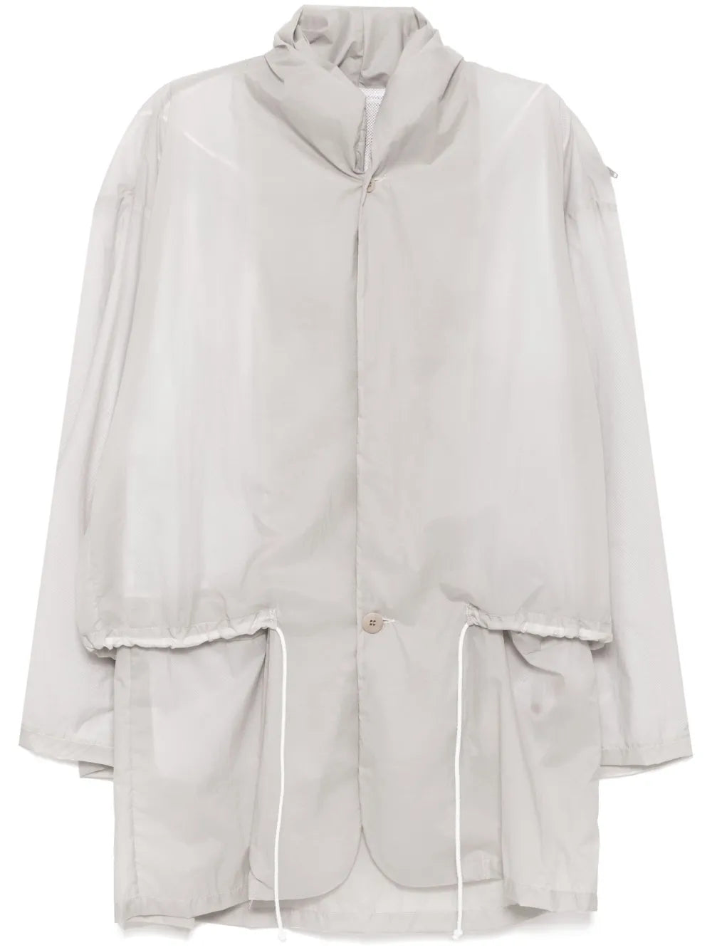 Button Fastening Coat