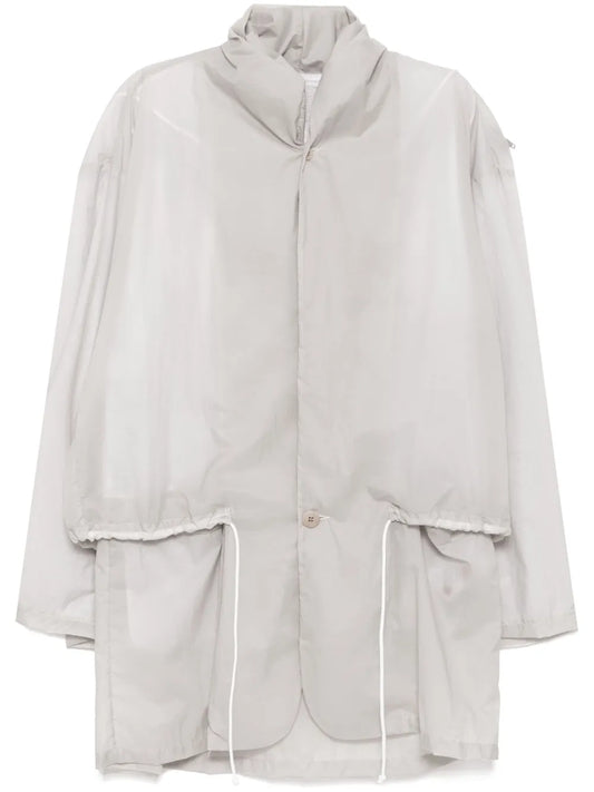 Button Fastening Coat