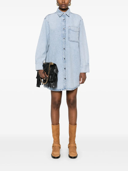 Denim Shirt Dress