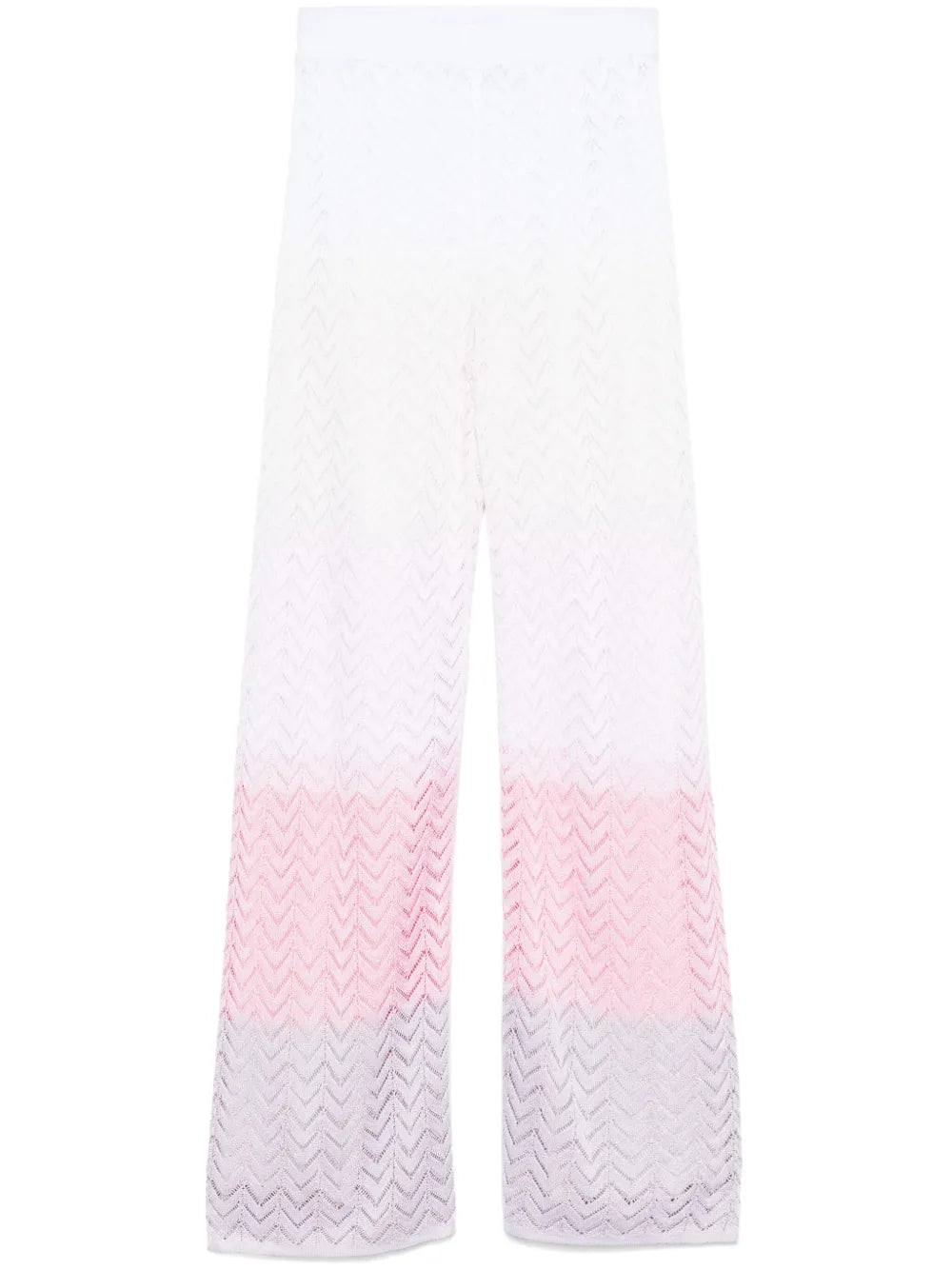 Chevron-Knit Trousers