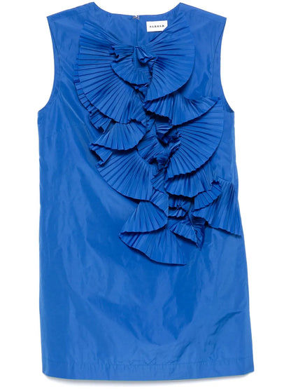 Ruffle-Detail Mini Dress
