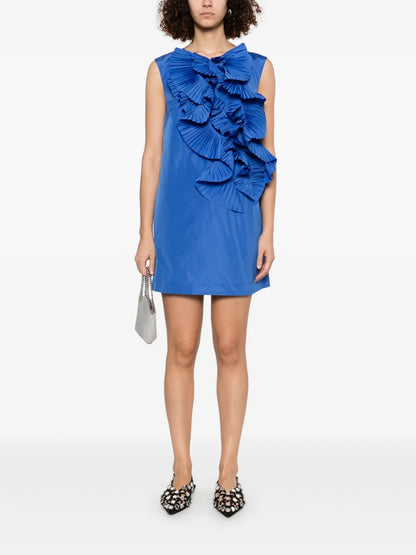 Ruffle-Detail Mini Dress