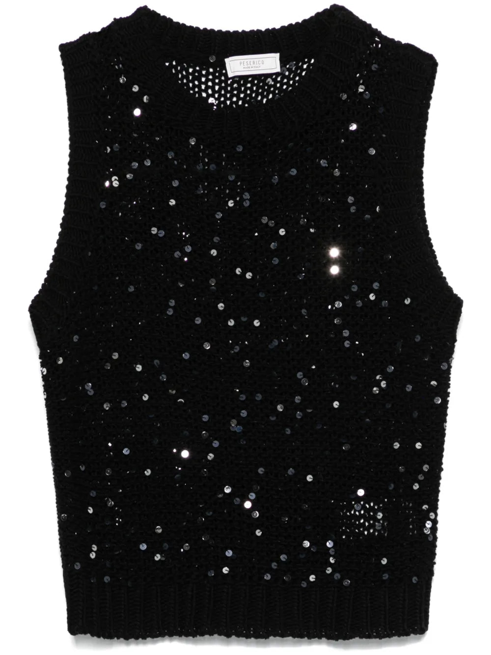 Sequin-Embellished Top