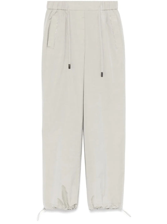 Punto Luce-Chain Straight-Leg Trousers