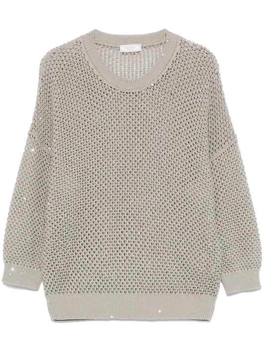 Open-Knit Sweater