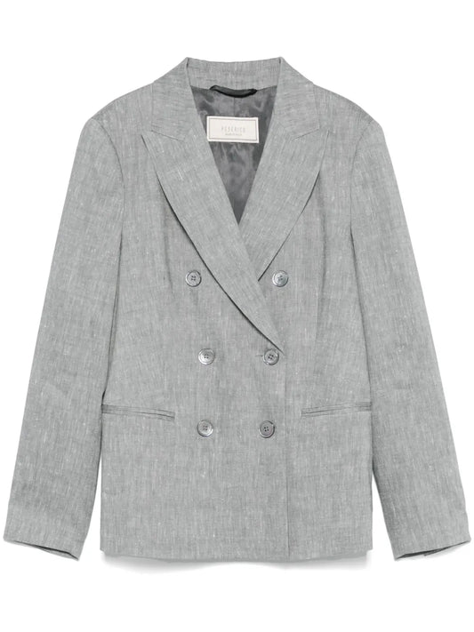 Peak-Lapels Blazer