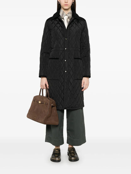 Quilted Parka Coat