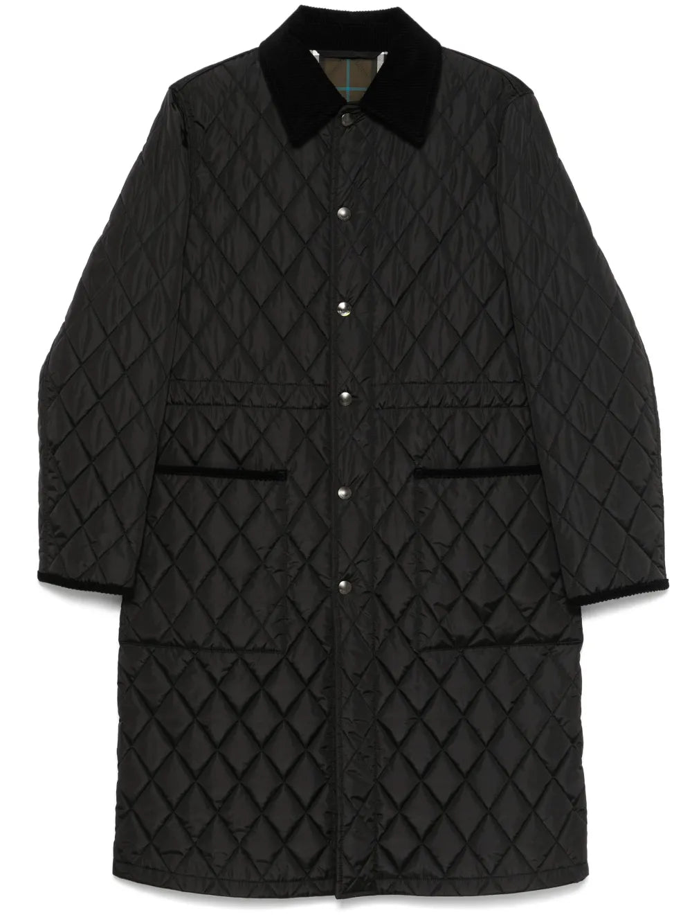 Quilted Parka Coat