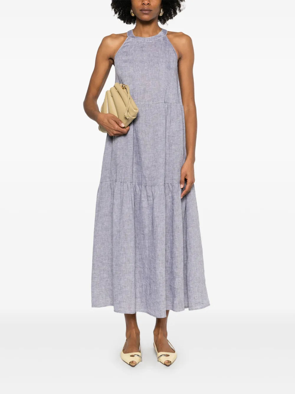 Tiered Midi Dress