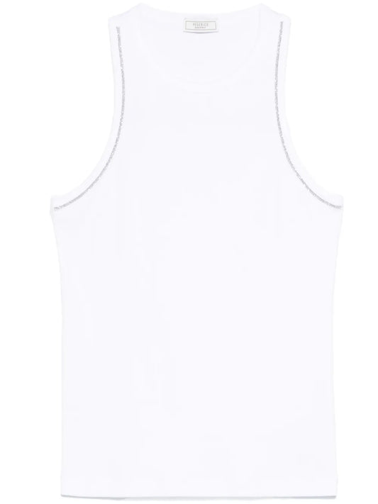 Beaded Trim-Detail Top