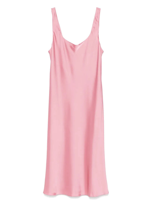 Satin Midi Dress